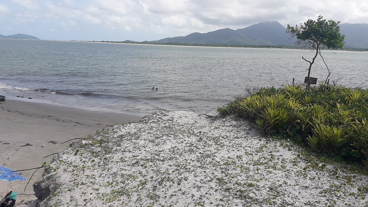 Paisagem preservada de Ilha Comprida