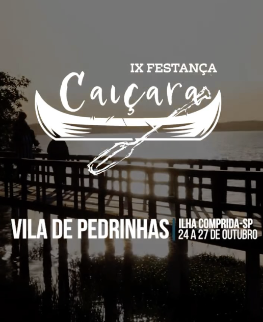 Cartaz da IX Festança Caiçara 2025